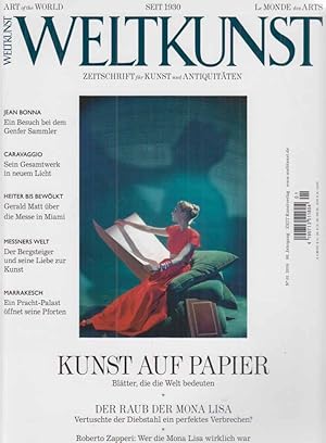 Weltkunst. No. 01; 2010. 80. Jg. Zeitschrift für Kunst und Antiquitäten.