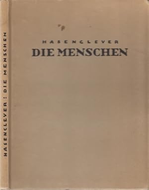 Bild des Verkufers fr Die Menschen. Schauspiel in 5 Akten. zum Verkauf von Antiquariat an der Nikolaikirche