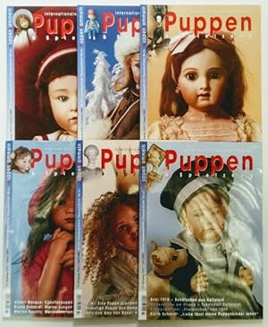 Puppen & Spielzeug - Internationales Sammlermagazin 33. Jahrgang 2008 6 Hefte, komplett.
