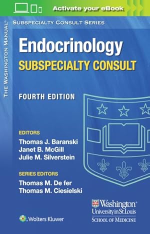 Seller image for Washington Manual Endocrinology Subspecialty Consult for sale by GreatBookPrices