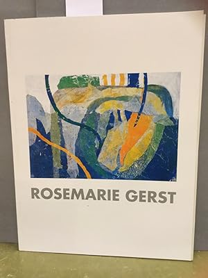 Bild des Verkufers fr Rosemarie Gerst vor Ort : 15. Februar bis 6. April 1997, Stdtische Galerie Bietigheim-Bissingen. [Hrsg.: Kultur- und Sportamt der Stadt Bietigheim-Bissingen ; Stdtische Galerie] zum Verkauf von Kepler-Buchversand Huong Bach