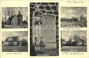 Postkarte Carte Postale 42185602 Bothfeld Kirche Geha AG Kriegerdenkmal Schule Bothfeld NZ4