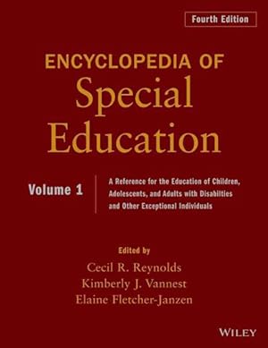 Immagine del venditore per Encyclopedia of Special Education : A Reference for the Education of Children, Adolescents, and Adults With Disabilities and Other Exceptional Individuals: A-C venduto da GreatBookPrices