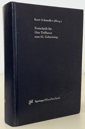 Bild des Verkufers fr Festschrift fr Otto Triffterer zum 65. Geburtstag. zum Verkauf von Buch & Consult Ulrich Keip