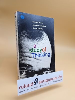 Seller image for A Study of Thinking for sale by Roland Antiquariat UG haftungsbeschrnkt