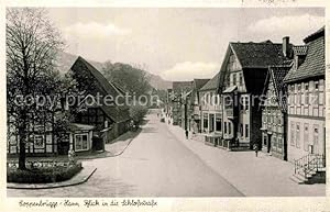 Postkarte Carte Postale 42604111 Coppenbruegge Schlossstrasse Coppenbruegge