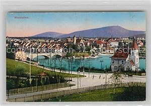 Postkarte Carte Postale 12726871 Rheinfelden AG Panorama Rheinfelden