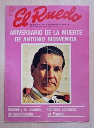 Revista EL RUEDO nº 1684. 5 octubre 1976.