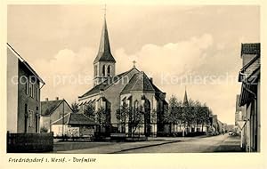 Postkarte Carte Postale 43132685 Friedrichsdorf Westfalen Dortmitte Kirche Friedrichsdorf