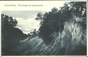 Postkarte Carte Postale 10001883 Georgenswalde Otradnoje Georgenswalde Samlandkueste Wolfskessel ...