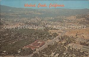 Bild des Verkufers fr Postkarte Carte Postale 11700745 Walnut Creek California Aerial View Walnut Creek zum Verkauf von Versandhandel Boeger
