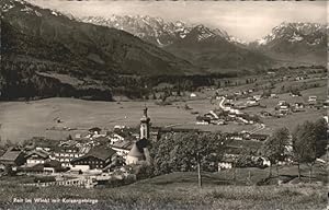 Bild des Verkufers fr Postkarte Carte Postale 41528372 Reit Winkl Gesamtansicht mit Kaisergebirge Alpenpanorama Reit im Winkl zum Verkauf von Versandhandel Boeger