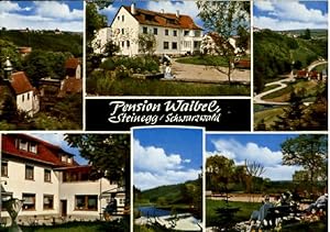 Bild des Verkufers fr Postkarte Carte Postale 40188744 Steinegg Enzkreis Steinegg Pension Waibel x 1970 Neuhausen zum Verkauf von Versandhandel Boeger