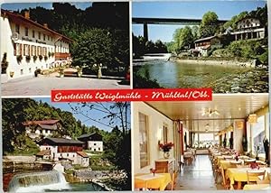 Bild des Verkufers fr Postkarte Carte Postale 40210845 Muehltal Mangfalltal Muehlthal Gaststaette Weiglmuehle o 1979 Muehltal zum Verkauf von Versandhandel Boeger