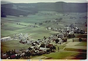 Postkarte Carte Postale 40239150 Bobengruen Bobengruen Fliegeraufnahme * Bad Steben