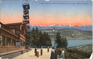 Seller image for Postkarte Carte Postale 10570420 Uetliberg Zuerich Uetliberg Restaurant Uto Kulm x 1926 Uetliberg Zueric for sale by Versandhandel Boeger