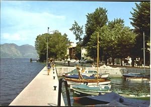 Bild des Verkufers fr Postkarte Carte Postale 70600209 Gardasee Gardasee Hafen Italien zum Verkauf von Versandhandel Boeger