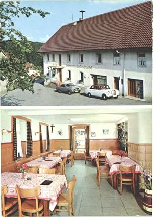 Image du vendeur pour Postkarte Carte Postale 40737368 Oberbiederbach Gasthaus-Pension Zum Deutschen Hof x Biederbach Schwarzw mis en vente par Versandhandel Boeger