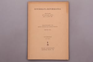 Seller image for REFORMATA REFORMANDA - ERSTER TEIL. Festgabe fr Hubert Jedin zum 17. Juni 1965 for sale by INFINIBU KG