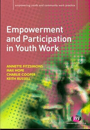 Bild des Verkufers fr Empowerment and Participation in Youth Work zum Verkauf von GreatBookPrices