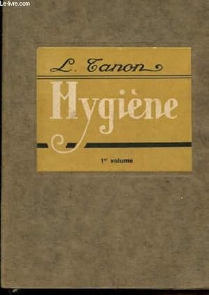 Imagen del vendedor de Hygine - Tome I a la venta por Le-Livre