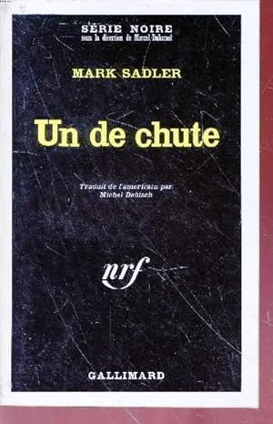Bild des Verkufers fr Un de chute collection srie noire n1386 zum Verkauf von Le-Livre