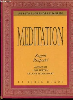 Bild des Verkufers fr Meditation zum Verkauf von Le-Livre