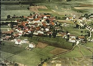 Postkarte Carte Postale 40983314 Ebersbach Marktoberdorf Fliegeraufnahme Oberguenzburg