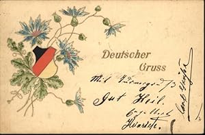 Bild des Verkufers fr Postkarte Carte Postale 10994400 Schwarz Rot Gold Heraldik zum Verkauf von Versandhandel Boeger