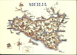 Image du vendeur pour Postkarte Carte Postale 11036210 Sizilien Isole Pelagie Sicilia Sicilia Italien mis en vente par Versandhandel Boeger