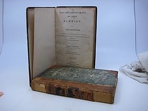 Immagine del venditore per Novi Testamenti Graeci Jesu Christi Tameion; Aliis Concordantae, Etc. (Vol. 1 Only of 2) venduto da Shelley and Son Books (IOBA)