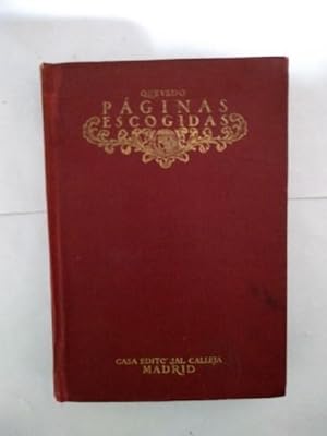 Seller image for Paginas escogidas for sale by Libros Ambig