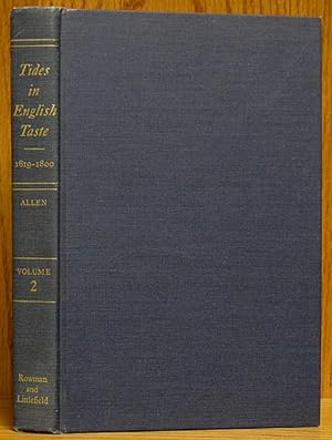 Seller image for Tides in English Taste (1619-1800): A Background for the Study of Literature, Volume II for sale by Schroeder's Book Haven