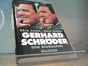 Imagen del vendedor de Gerhard Schrder. Eine Biographie. a la venta por Eichhorn GmbH