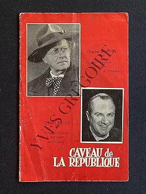 COMME LA LUNE-PROGRAMME LE CAVEAU DE LA REPUBLIQUE-SAISON 1969
