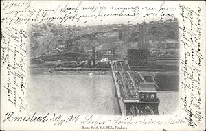 Bild des Verkufers fr Postkarte Carte Postale 11109347 Pittsburgh Some South side Hills zum Verkauf von Versandhandel Boeger