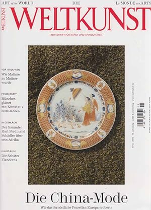 Die China-Mode. Wie das fernöstliche Porzellan Europa eroberte . Weltkunst. No. 11; 2009. 79. Jg....