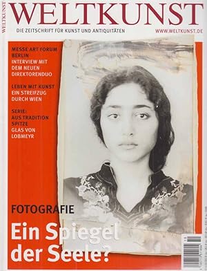 Fotografie - Ein Spiegel der Seele? . Weltkunst. No. 10; 2009. 79. Jg. Zeitschrift für Kunst und ...
