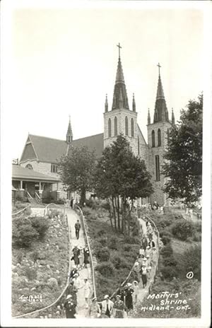 Seller image for Postkarte Carte Postale 11248351 Ontario Canada Martyrs Shrine Medland Kirche Church for sale by Versandhandel Boeger