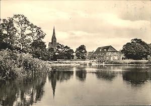 Postkarte Carte Postale 41263776 Friedland Mecklenburg Wasermuehle Maehlenteich Friedland