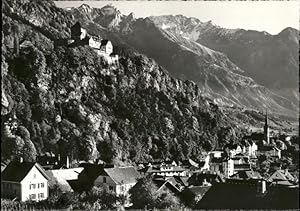 Postkarte Carte Postale 11268339 Vaduz Rhaetikonberge Vaduz