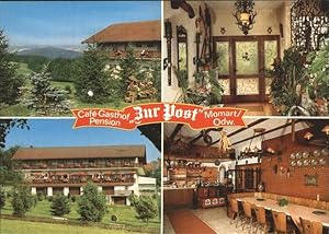 Seller image for Postkarte Carte Postale 41272412 Momart Cafe Gasthaus Zur Post Bad Koenig for sale by Versandhandel Boeger