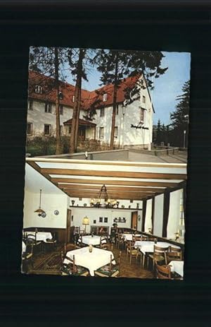 Postkarte Carte Postale 41277831 Amshausen Hotel Restaurant Berghof Oertal Steinhagen