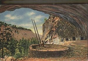 Imagen del vendedor de Postkarte Carte Postale 11326078 USA Kiva of Ancient Cliff Dwellers Ceremonial Cave United States a la venta por Versandhandel Boeger