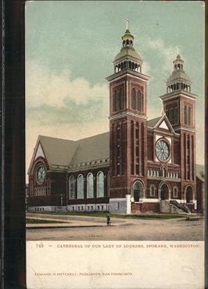 Seller image for Postkarte Carte Postale 11326194 Spokane Washington Cathedral Lady of Lourdes for sale by Versandhandel Boeger