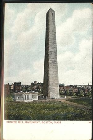 Bild des Verkufers fr Postkarte Carte Postale 11328808 Boston Massachusetts Bunker Hill Monument zum Verkauf von Versandhandel Boeger