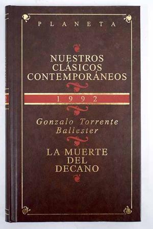 Imagen del vendedor de La muerte del decano a la venta por Libros Sargantana