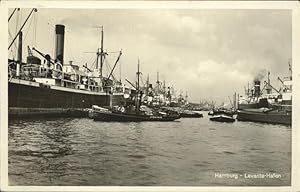 Bild des Verkufers fr Postkarte Carte Postale 11364501 Schiffe Ships Navires Hamburg Levante-Hafen Schiffe Ships Navires zum Verkauf von Versandhandel Boeger