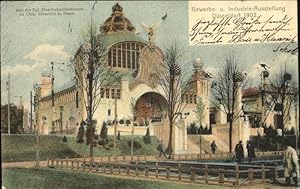 Bild des Verkufers fr Postkarte Carte Postale 41399689 Ausstellung Industrie Gewerbe Kunst Duesseldorf 1902 Bau Kgl. Eisenbah zum Verkauf von Versandhandel Boeger