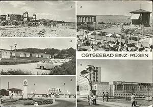 Postkarte Carte Postale 41409443 Binz Ruegen Kurhaus Strand Urlauberdorf FDGB Erholungsheim Binz